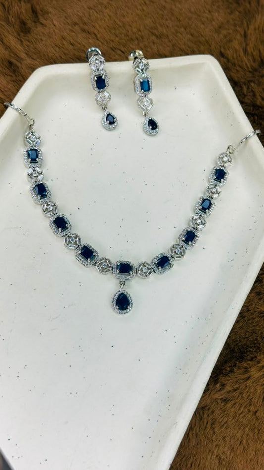 Imperial Sapphire Elegance Jewelry Set