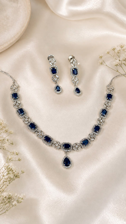 Imperial Sapphire Elegance Jewelry Set
