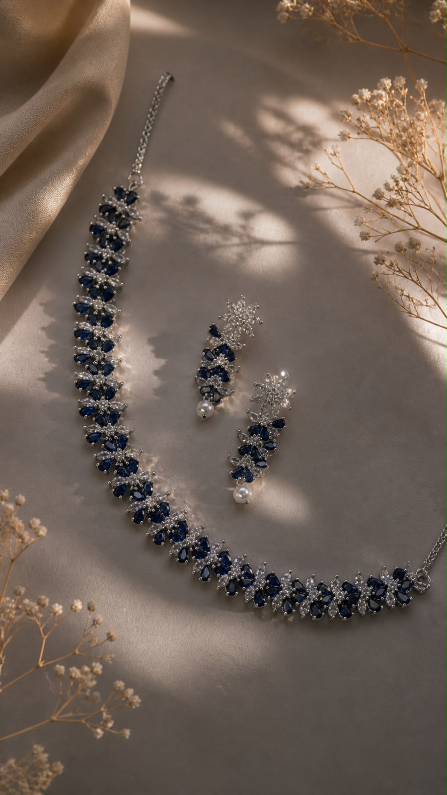 Royal Bloom Necklace Set