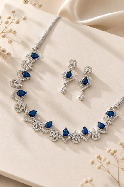 Blue Reverie Necklace Set
