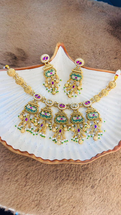 Hey Bae Meher Gulnaar Necklace Set
