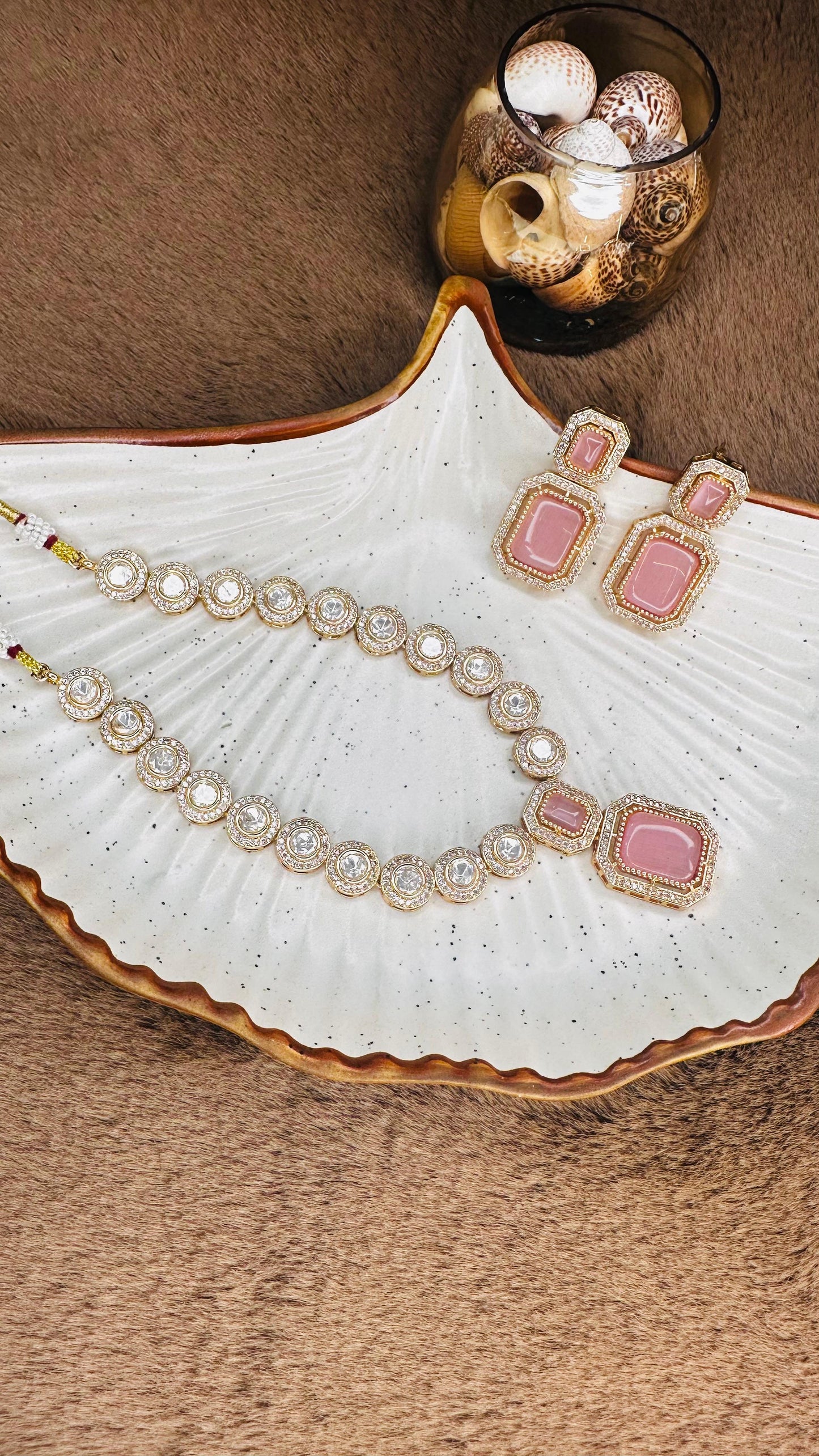 Hey Bae Rosé Lumière Moissanite Set