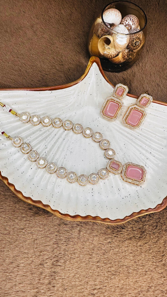 Hey Bae Rosé Lumière Moissanite Set
