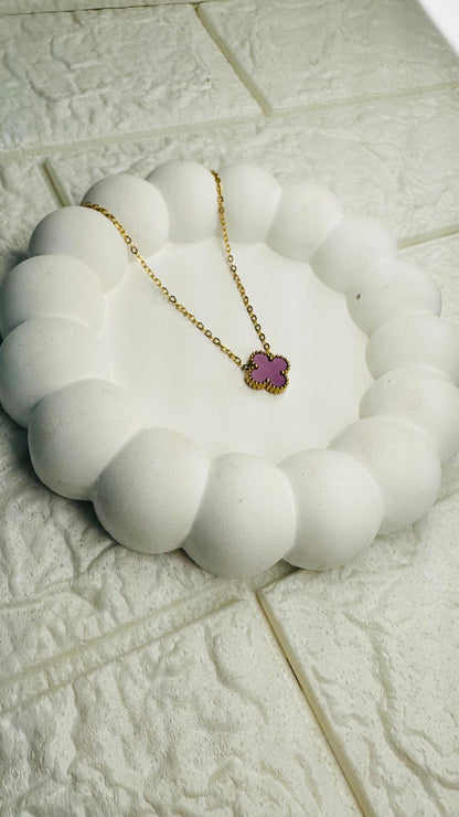 Blush Clover Pendant