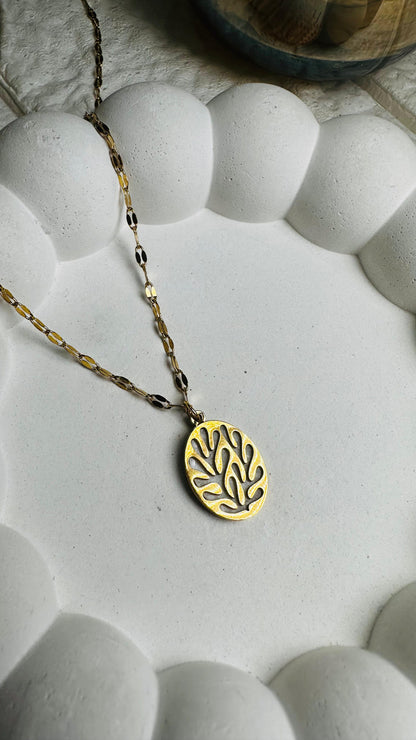 Botanical Bloom Pendant Necklace