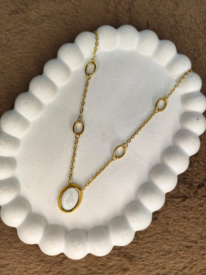 Pearl Link Luxe Necklace