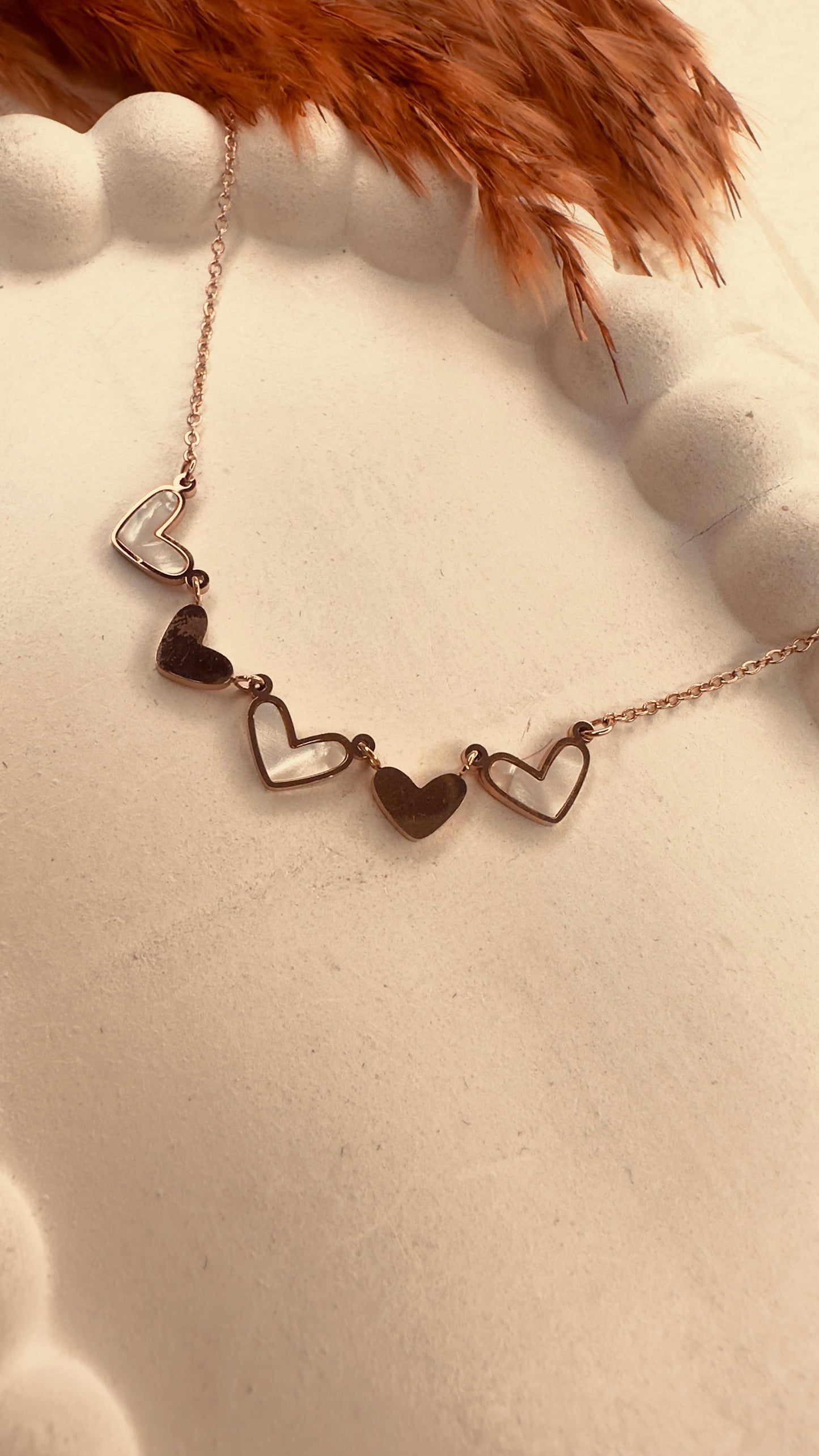 Heart Harmony Link Necklace