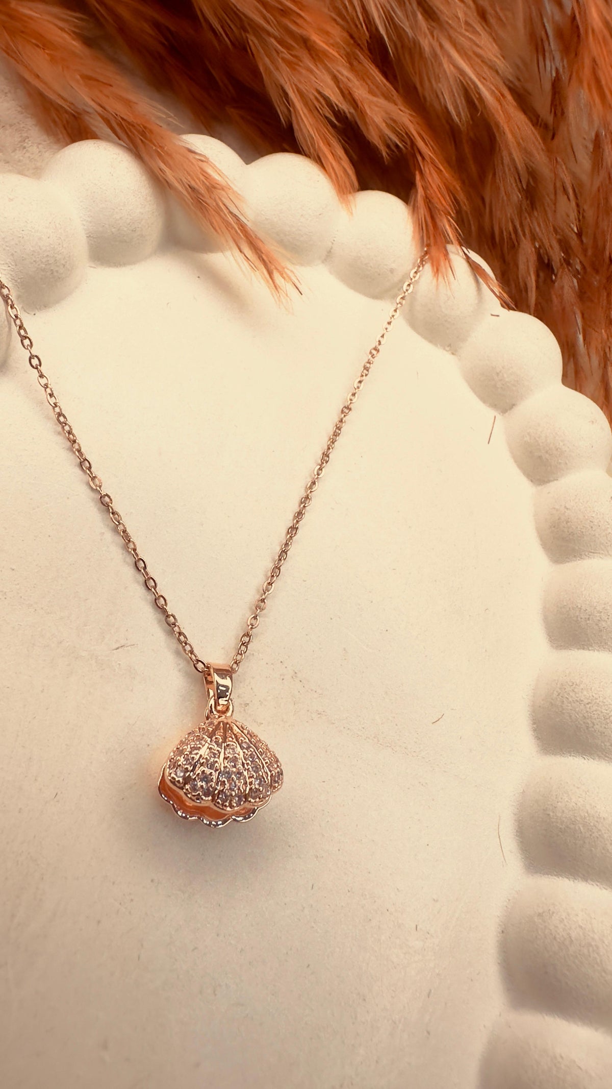 Pearl Shell Treasure Necklace