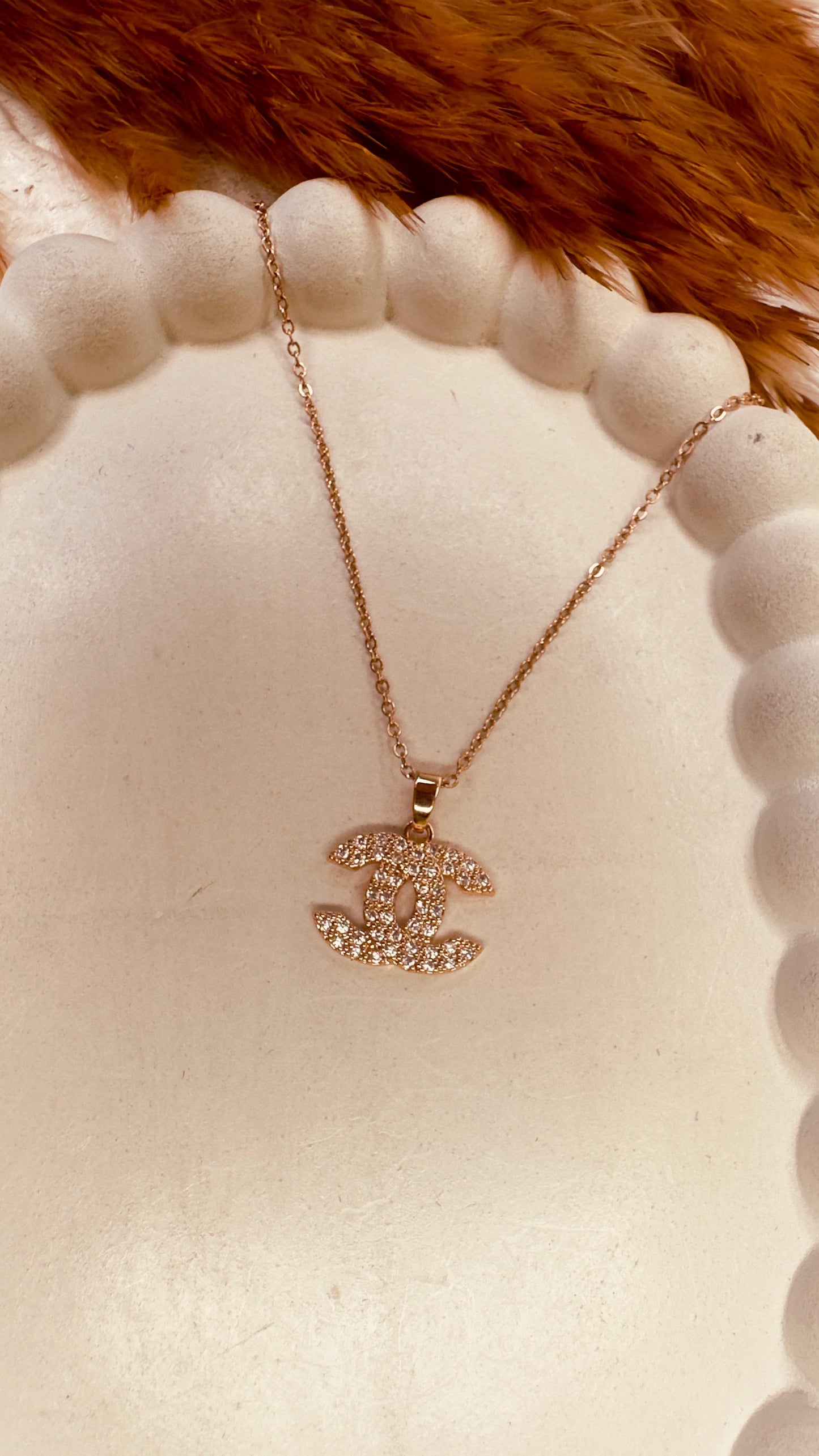 Crystal Luxe Pendant Necklace