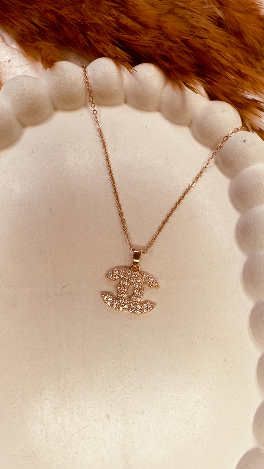 Crystal Luxe Pendant Necklace