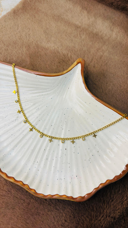 Celestial Star Charm Necklace
