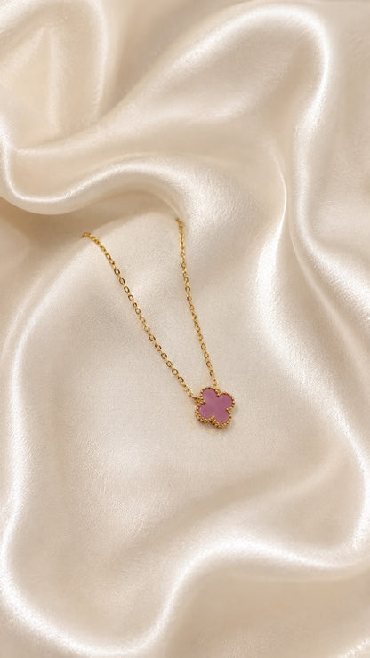 Blush Clover Pendant