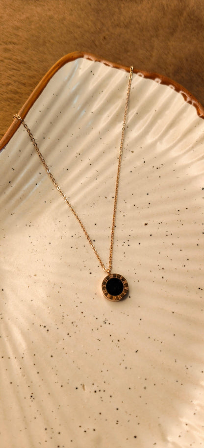 Eclipse Noir Reversible Necklace
