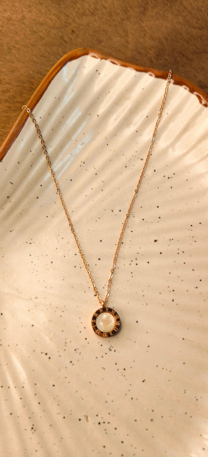 Eclipse Noir Reversible Necklace