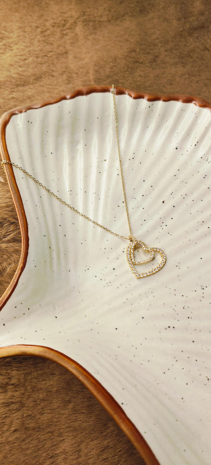 Eternal Heart Duo Necklace