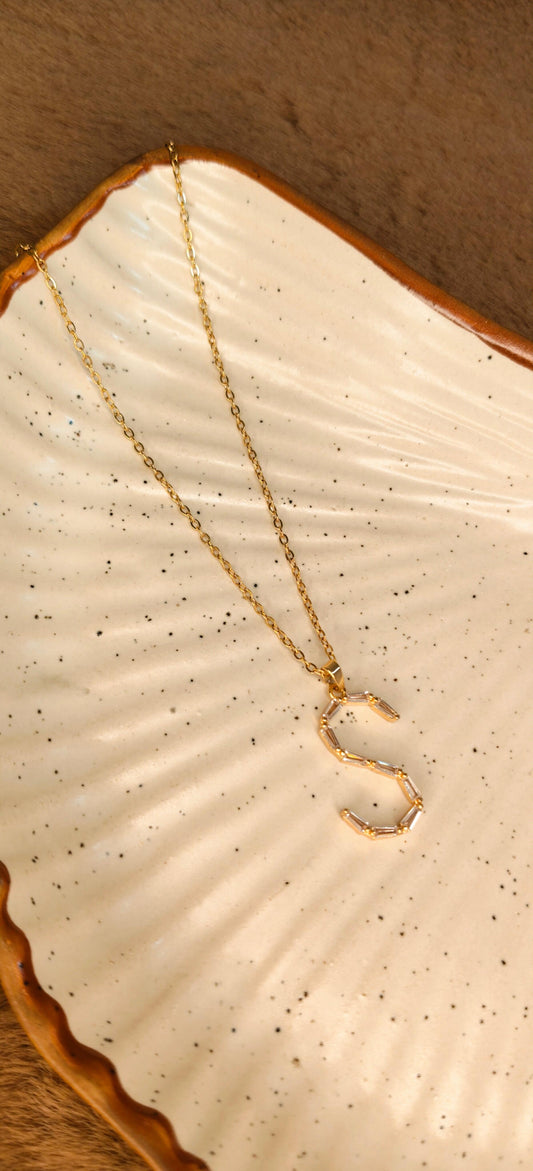 Celeste Initial Necklace