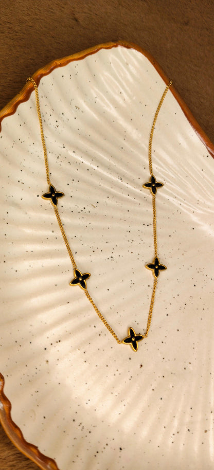 Noir Charm Necklace