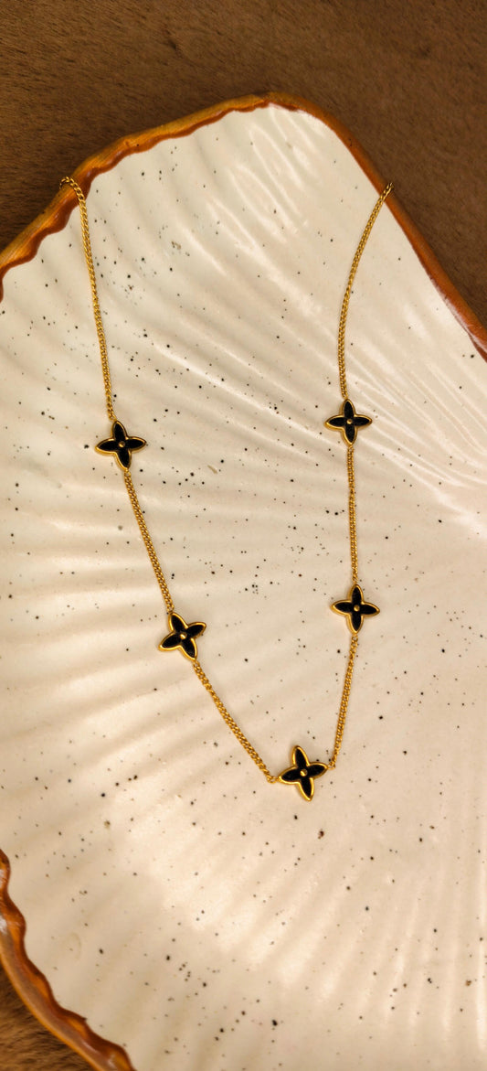 Noir Charm Necklace