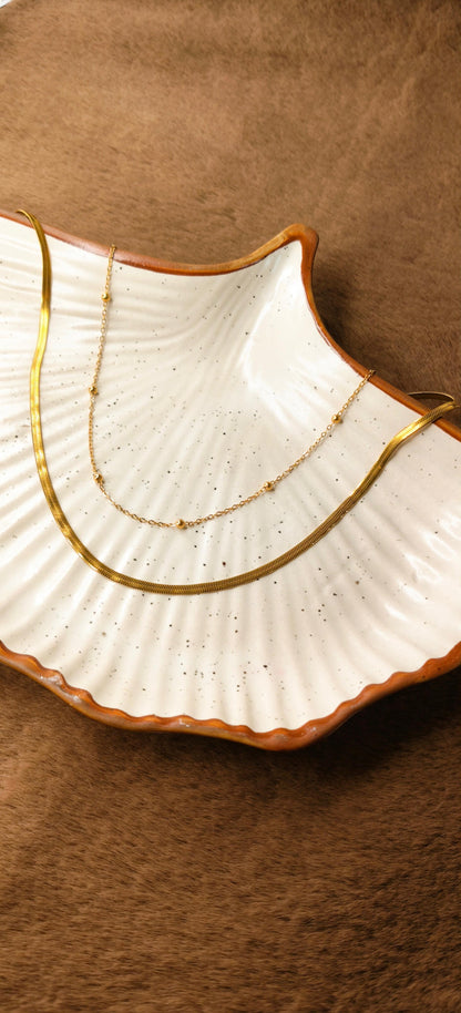 Golden Harmony Layered Necklace