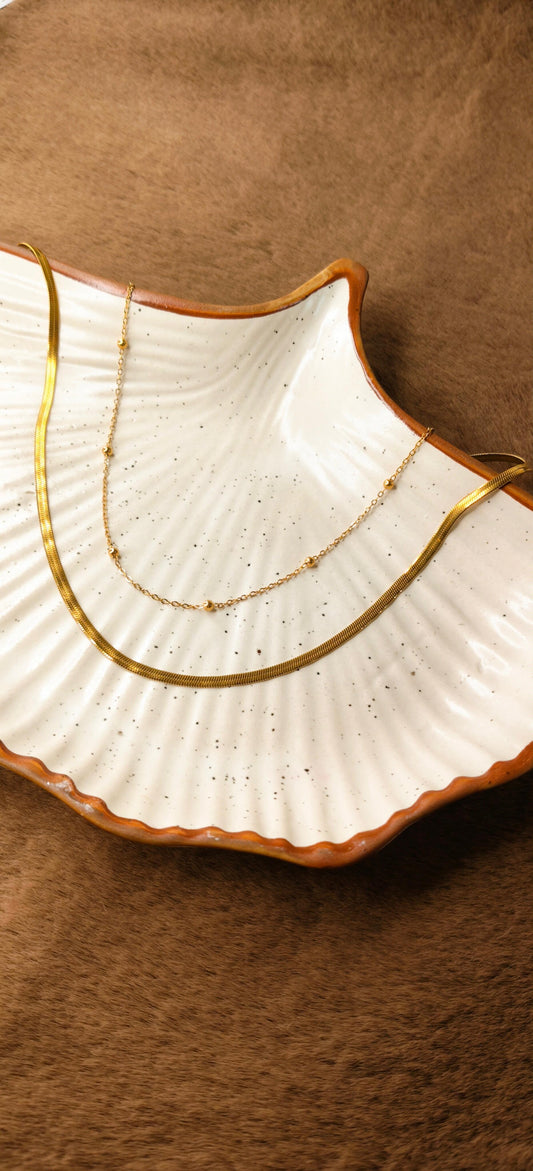 Golden Harmony Layered Necklace