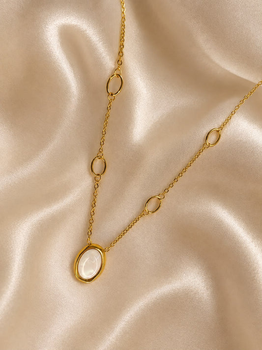 Pearl Link Luxe Necklace