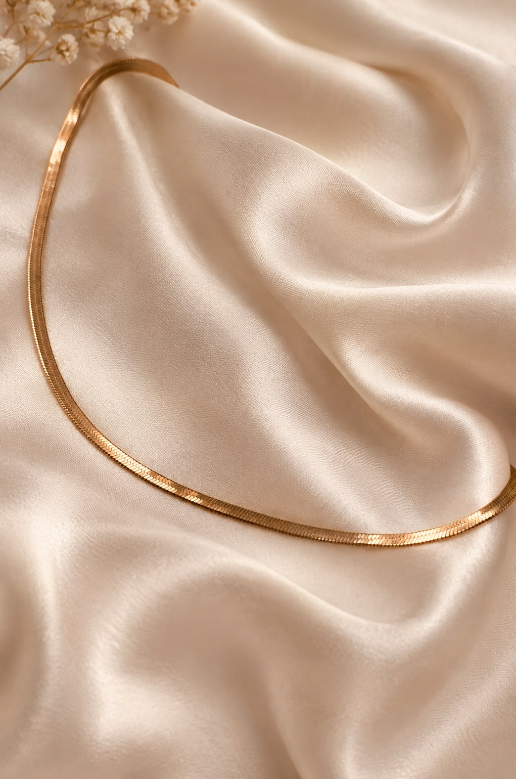 Rose Gold Snake Chain Necklace