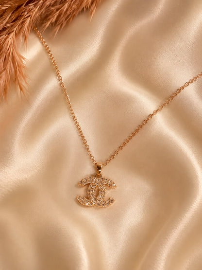 Crystal Luxe Pendant Necklace