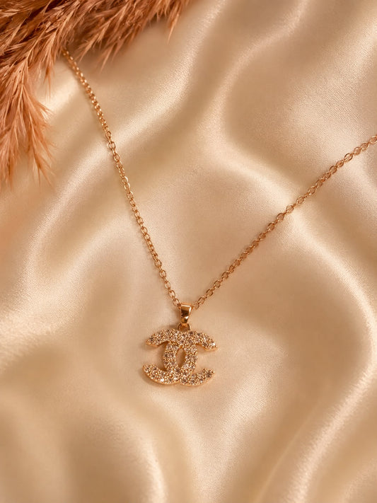 Crystal Luxe Pendant Necklace