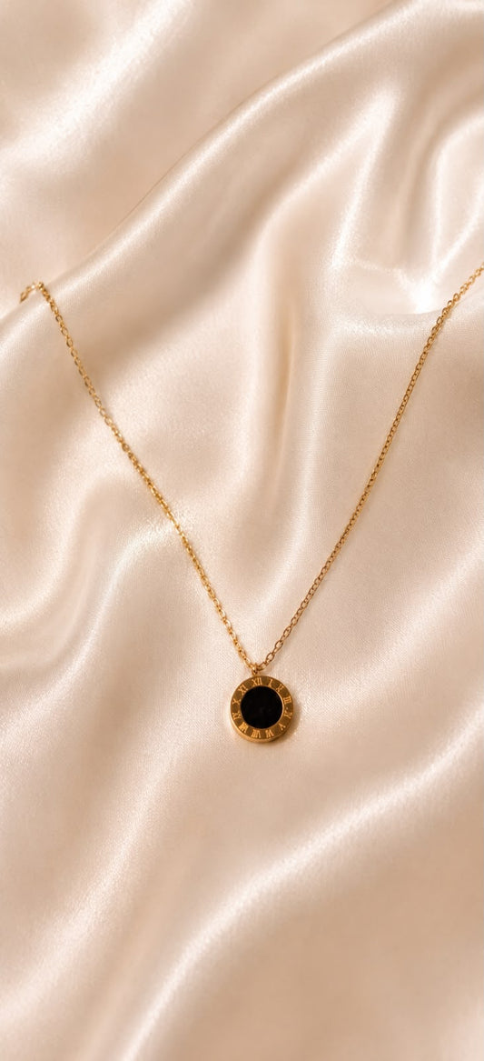 Eclipse Noir Reversible Necklace
