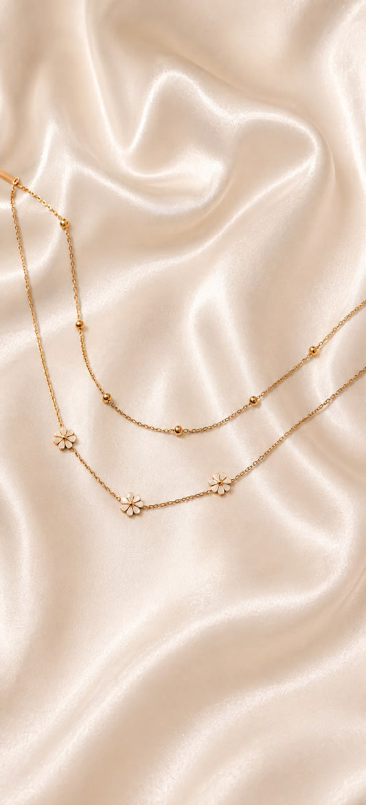 Flora Beadlayer Necklace