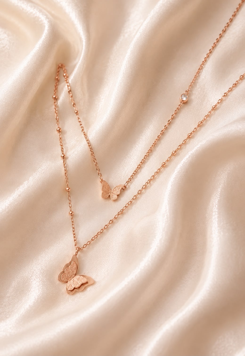 Fluttering Grace Butterfly Necklace
