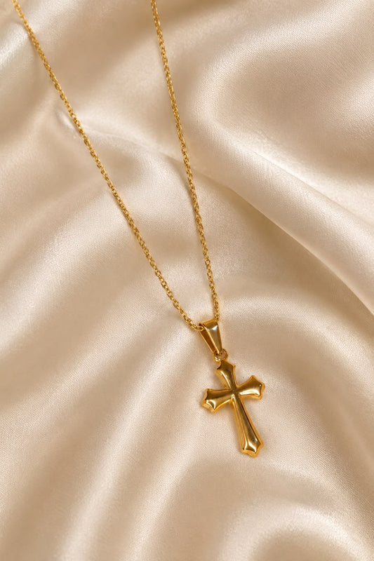 Divine Cross Pendant Necklace