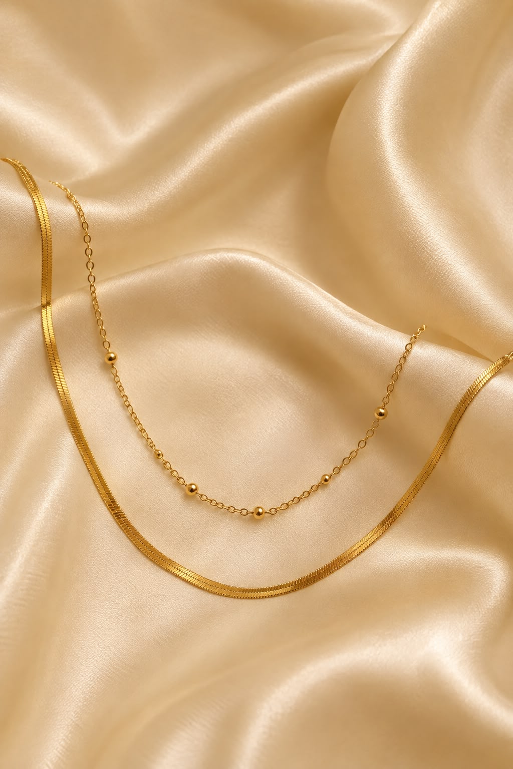 Golden Harmony Layered Necklace