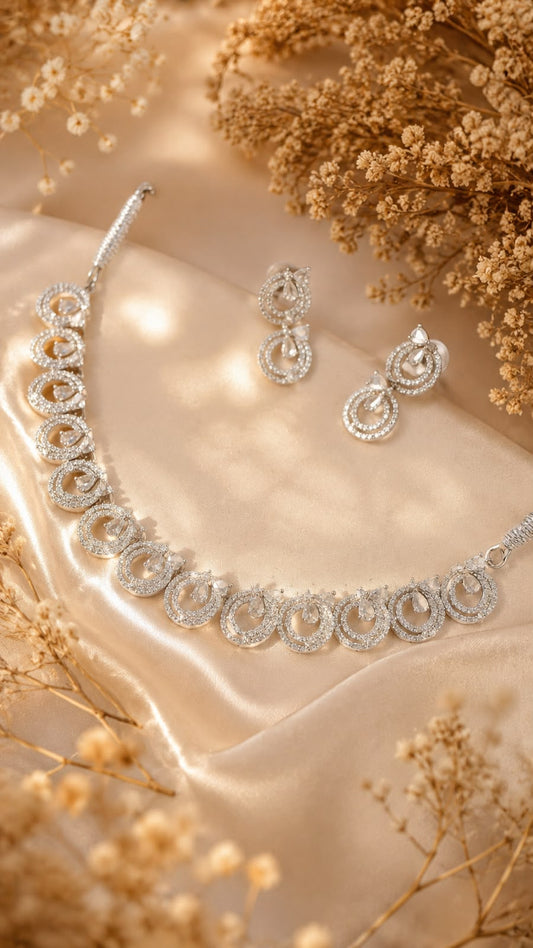Celestial Loop Necklace Set