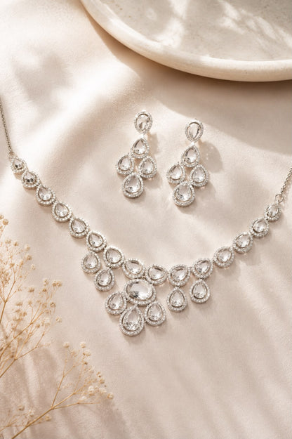 Teardrop Royale Necklace Set