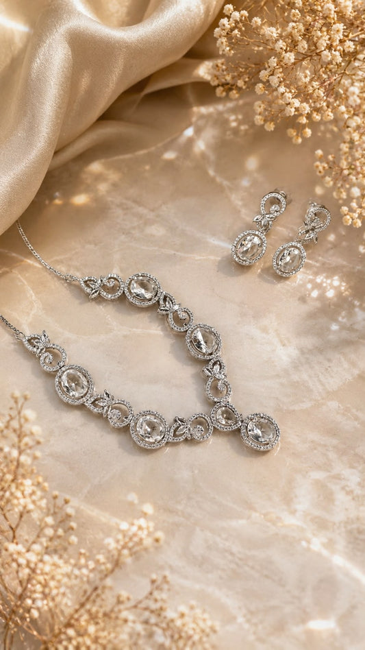 Eternal Circle Necklace Set