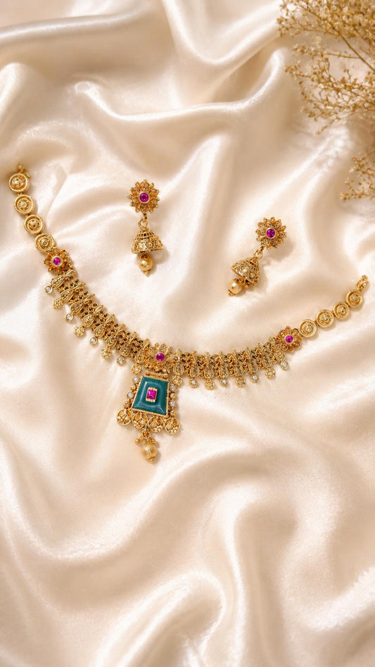 Mahira Heritage Necklace Set