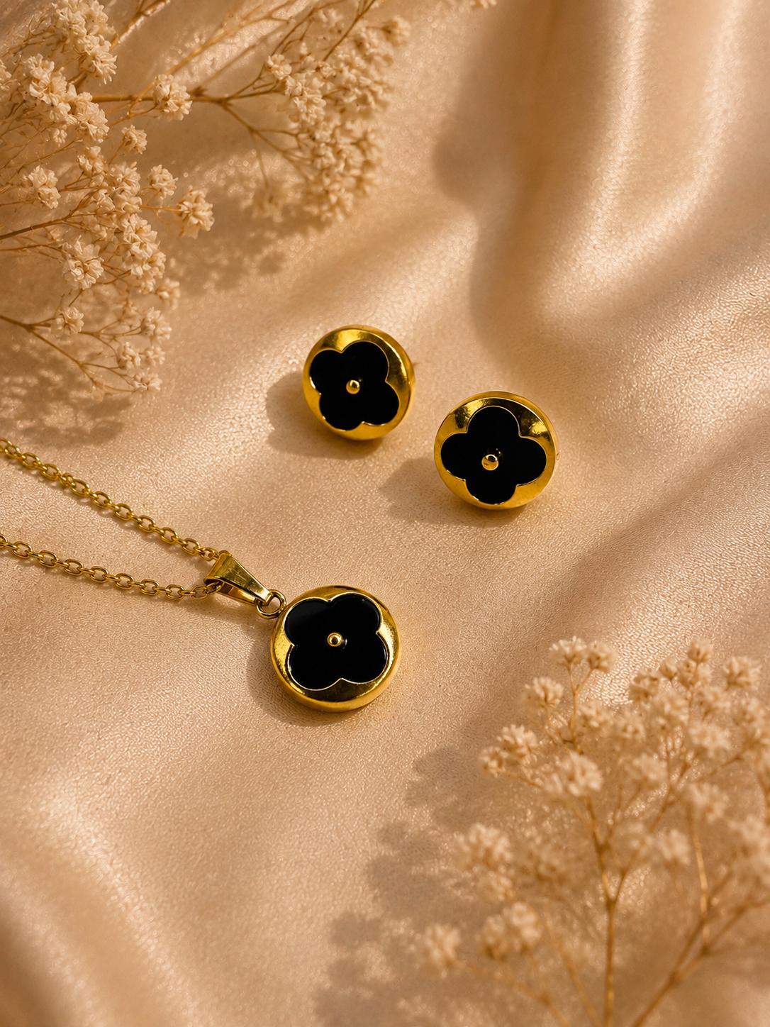 Noir Clover Luxe Set