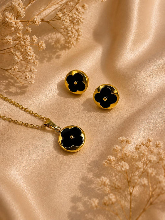 Noir Clover Luxe Set