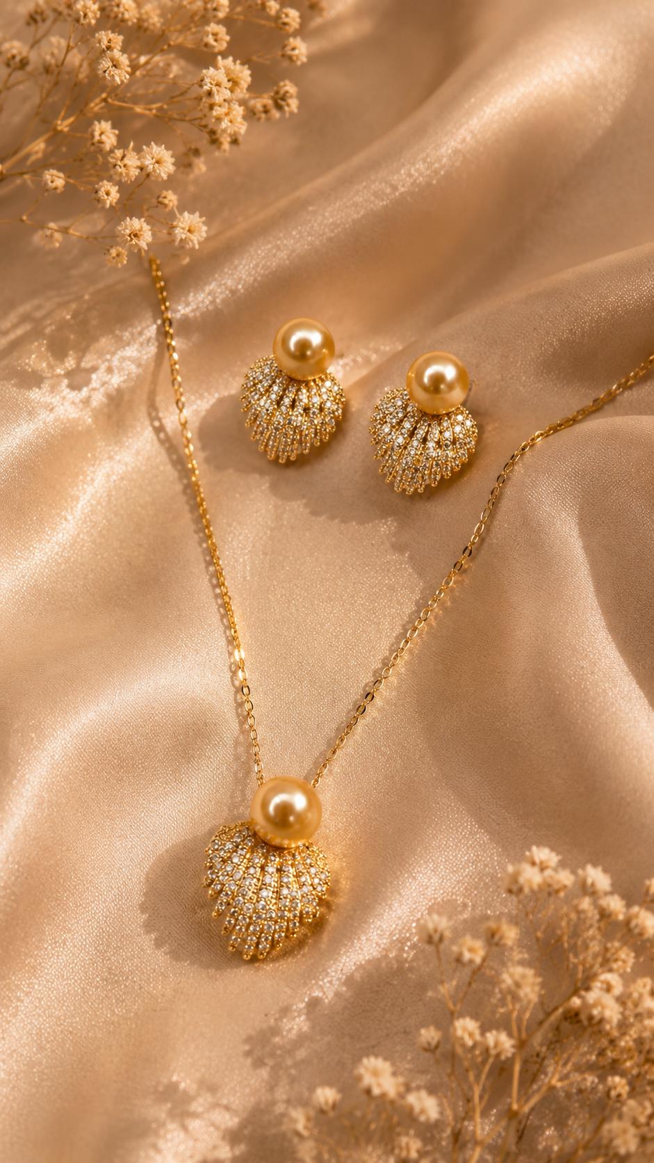 Pearl Cascade Luxe Set