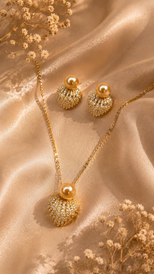 Pearl Cascade Luxe Set