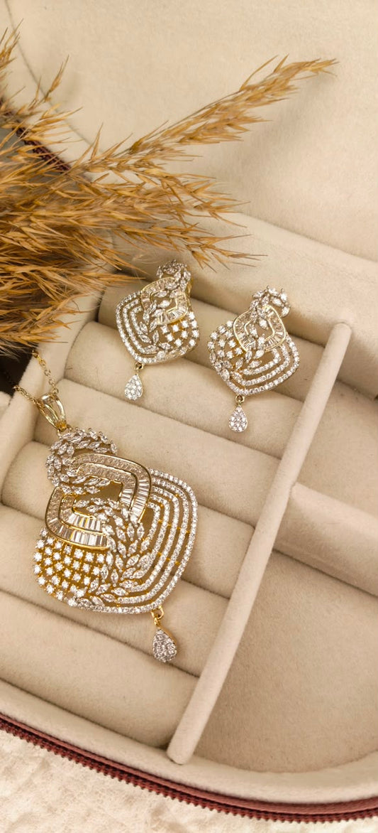 Italian Luxe Cascade Pendant Set