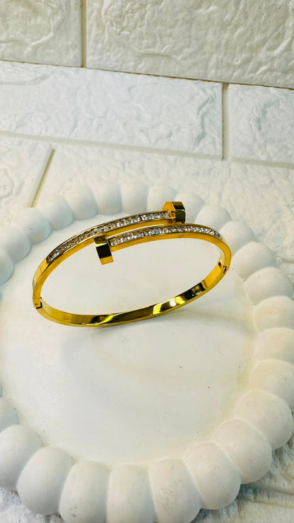 Celeste Luxe Cuff Bangle Bracelet