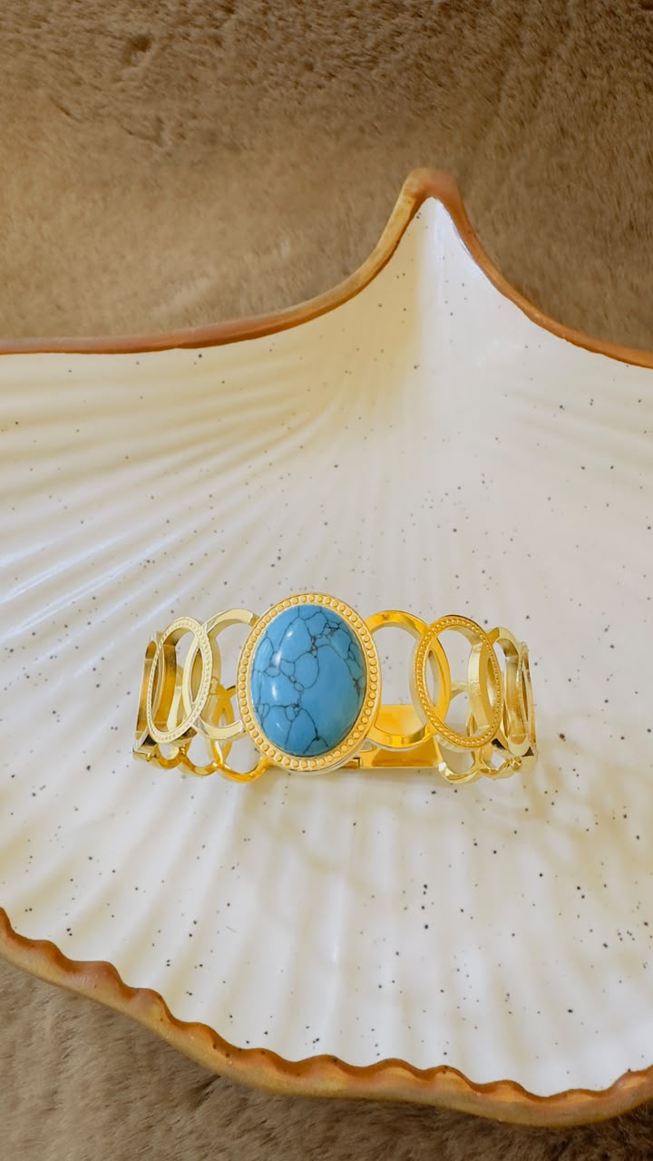 Turquoise Royale Bangle Bracelet