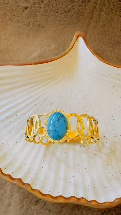 Turquoise Royale Bangle Bracelet