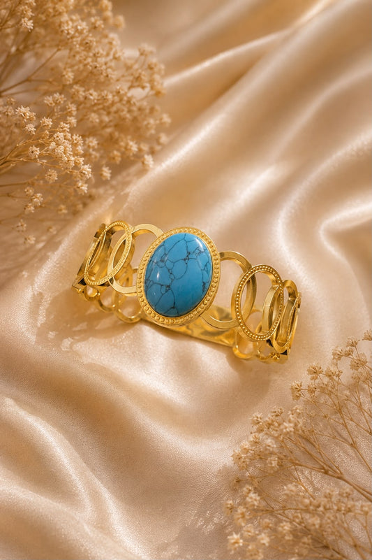 Turquoise Royale Bangle Bracelet