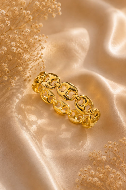 Regal Links Bangle Bracelet