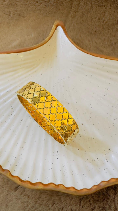 Meher Floral Luxe Bangle Bracelet