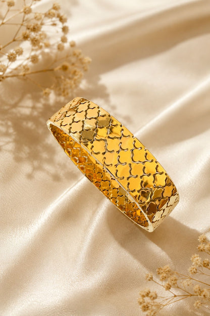 Meher Floral Luxe Bangle Bracelet