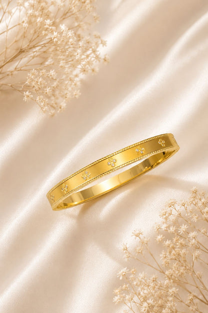 Amara Gold Bangle Bracelet